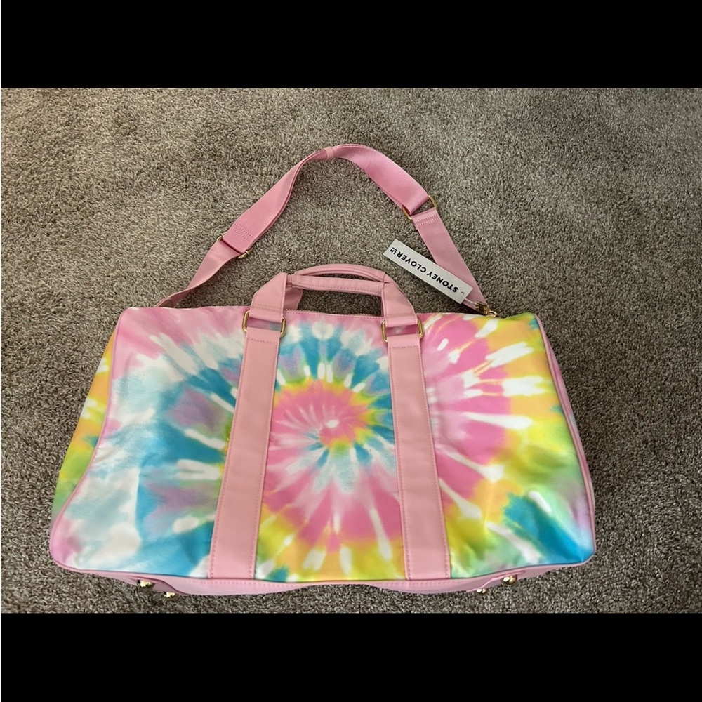 Stoney clover land Pink Tie-Dye mini duffle